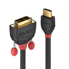 Lindy 36273 видео кабель адаптер 3 m HDMI Тип A (Стандарт) DVI-D Черный