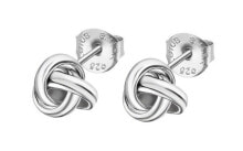 Ювелирные серьги Intertwined silver earrings for women It Girl LP3317-4 / 1