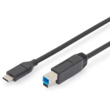 DIGITUS USB C To USB B Cable 1.8 m