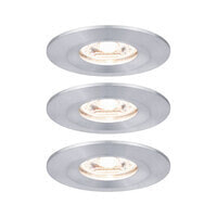 PAULMANN 943.05 - Recessed lighting spot - Non-changeable bulb(s) - 1 bulb(s) - LED - 2700 K - Aluminium