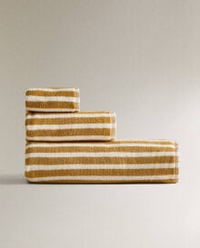 Coloured stripes towel