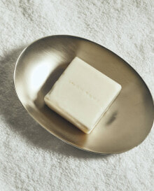 Metal soap dish