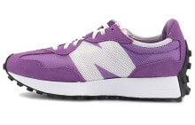 New Balance NB 327 复古 耐磨 低帮 跑步鞋 女款 香芋紫 / Кроссовки New Balance NB 327 WS327HE