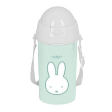 SAFTA Miffy 500ml Opening Straw bottle automatic