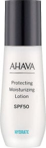 Feuchtigkeitsspendende Gesichtslotion SPF 50 - Ahava Time To Hydrate Protecting Moisturizing Lotion