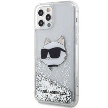 KARL LAGERFELD Klhcp12Mlnchcs iPhone 12 12 Pro 6.1 Choupette Head phone case