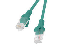 Кабели и разъемы для аудио- и видеотехники Lanberg PCU5-10CC-0025-G сетевой кабель 0,25 m Cat5e U/UTP (UTP) Зеленый