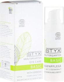 Ausgleichende und belebende Augenpflege mit Eisenkraut für alle Hauttypen - Styx Naturcosmetic Eye Care With Organic Verbena