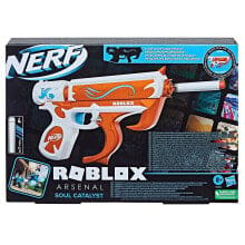 Купить куклы и пупсы для девочек Nerf: NERF Roblox Blaster Arsenal Soul Catalyst doll