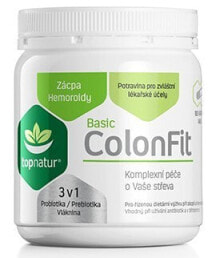 Витамины и БАДы для пищеварительной системы Topnatur ColonFit Basic Растительная добавка для контролируемого диетического питания при запорах и геморрое 180 капсул
