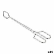 Barbecue Tongs Privilege Chromed Silver 30 cm