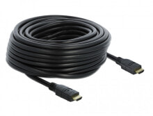 DeLOCK 85286 HDMI кабель 20 m HDMI Тип A (Стандарт) Черный