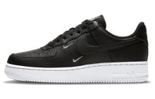 Nike Air Force 1 Low '07 Essential 双钩 低帮 板鞋 女款 黑银 / Кроссовки Nike Air Force 1 Low '07 Essential CT1989-002