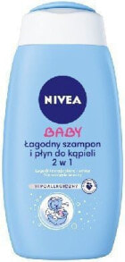 Средства для купания малышей nivea Baby Mild Hypoallergenic Shampoo & Shower Gel Гипоаллергенный детский шампунь и гель для душа 500 мл