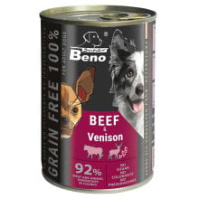 CERTECH SUPER BENO Beef with venison wet food for dog 415g