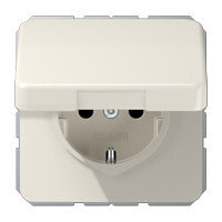 Умные розетки, выключатели и рамки JUNG CD 1520 BFKL розеточная коробка Тип F Белый CD1520BFKL
