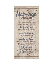 Купить предметы интерьера Dexsa: Marriage Prayer New Horizons Wood Plaque, 5.5" x 12"