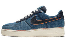 3X1 x Nike Air Force 1 Low 低帮 板鞋 男女同款 牛仔蓝 / Кроссовки 3X1 x Nike Air Force 1 Low 905345-403