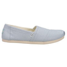 TOMS Alpargata Slip On Womens Blue Flats Casual 10018180T купить в аутлете