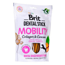 BRIT Dental Stick Mobility Curcumin And Collagen 251g Dog Snack