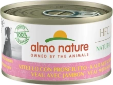 Wet food Almo Nature Hamburgers Veal 95 g