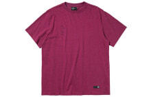 ROARINGWILD 主题标语直筒T恤 男女同款 紫红色 / T-рубашка ROARINGWILD T / t_shirt