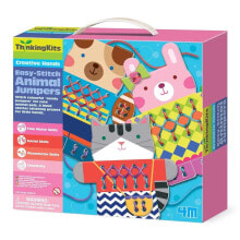 4M EasyStitch Animal Jumpe Thinking Kit