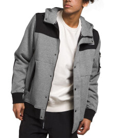 The North Face men's Highrail Standard-Fit Hooded Fleece Jacket