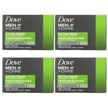 Men+Care, 3-N-1 Bar Soap, Extra Fresh, 4 Bars, 3.75 oz (106 g) Each