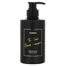 Kundal, The Real Black Shampoo, белый мускус, 500 мл (16,9 жидк. Унции)