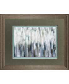 Classy Art silver Rain by Karen Lorena Parker Framed Print Wall Art, 34