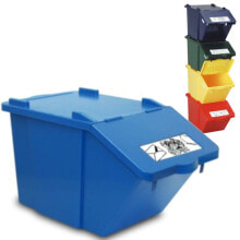 Мусорные ведра и баки Stackable waste sorting container - blue 45L