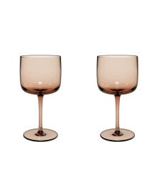 Villeroy & Boch sage Wine Glass Pair, Set of 2