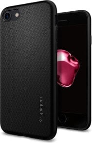 Чехлы для смартфонов чехол силиконовый черный Apple iPhone 7 Plus Spigen
