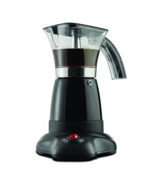 Brentwood Appliances brentwood Electric 3-6 Cup Moka Espresso Maker in Black