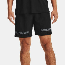 Мужские спортивные шорты мужские шорты спортивные черные для бега Under Armour Woven Graphics WM M 1361433 001