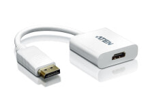 Компьютерные разъемы и переходники aten DisplayPort/HDMI DisplayPort Male HDMI Type A female Белый VC985