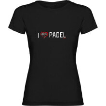 KRUSKIS I Love Padel Short Sleeve T-Shirt