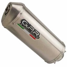 GPR EXCLUSIVE Satinox Mid Line System Dominator NX 650 98-01 Homologated Muffler