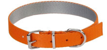 Ошейники для собак dingo Collar Energy Silver orange 2.5 / 55cm