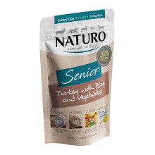 NATURO Adult Mini Senior Turkey And Rice 150g Wet Dog Food