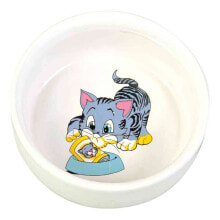 TRIXIE Cats Ceramic Bowl