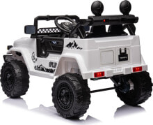 Купить игрушечный транспорт TOYOTA: Toyota Toyota FJ Cruiser dla dzieci Biały + Pilot + Napęd 4x4 + Audio LED + EVA + Wolny Start