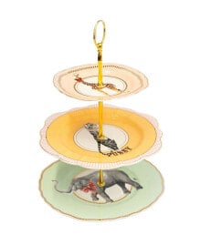 Yvonne Ellen animal 3 Tier Cake Stand