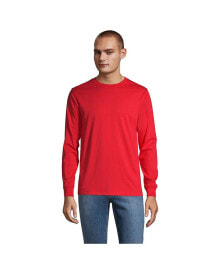 Lands' End men's Big & Tall Super-T Long Sleeve T-Shirt