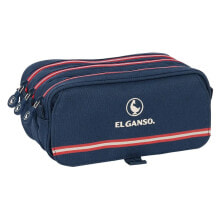 SAFTA Large Triple El Ganso Classic Pencil Case