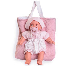 MUÑECAS ANTONIO JUAN Petit Doll Words Bag Portabebé