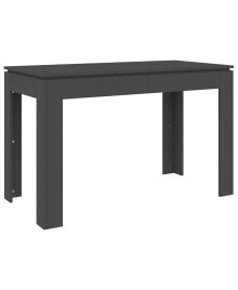 vidaXL dining Table Gray 47.2