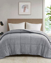 Купить одеяла Urban Habitat: Comfort Cool Jersey Knit Oversized Down Alternative Comforter, King/Cal King