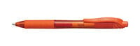 EnerGel X - Clip-on retractable pen - Orange - Orange - Plastic - 0.7 mm - Ambidextrous